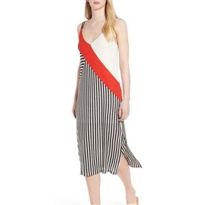 Splendid x Margherita Positano Linen Slipdress
Sleeveless Asymmetrical